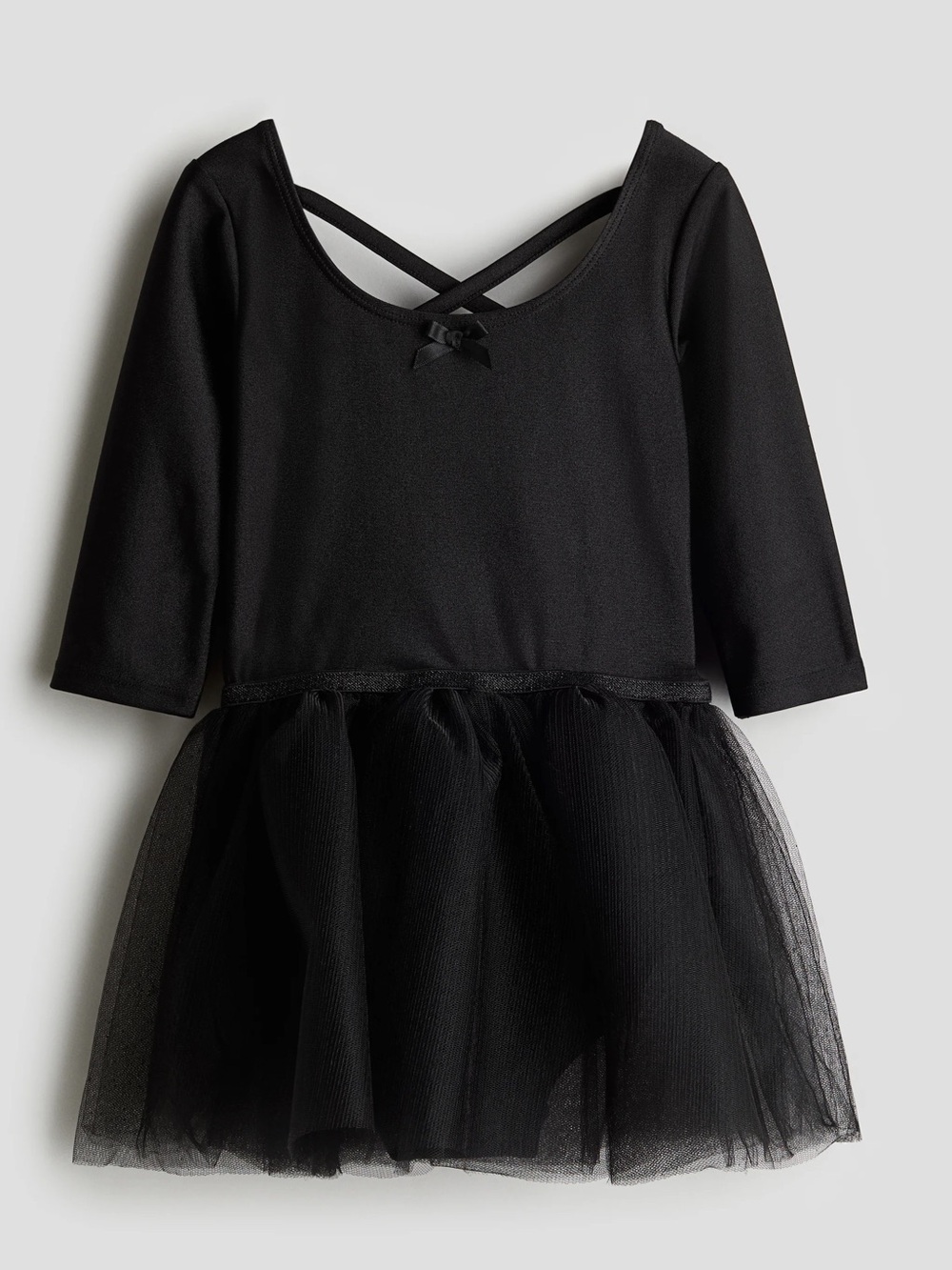 EUC H&M girls dance leotard with tulle skirt